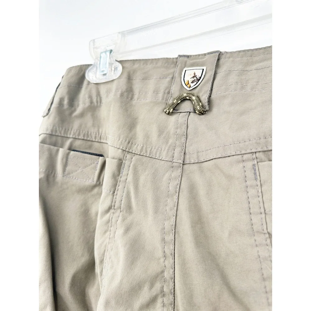 Kuhl Renegade Cargo‎ Shorts 32 Khaki Tan Hiking Outdoor 5121